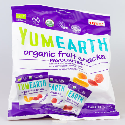 10x Organic Gelatin-free Gummies (Fruit Snacks), 10 pack, 198g