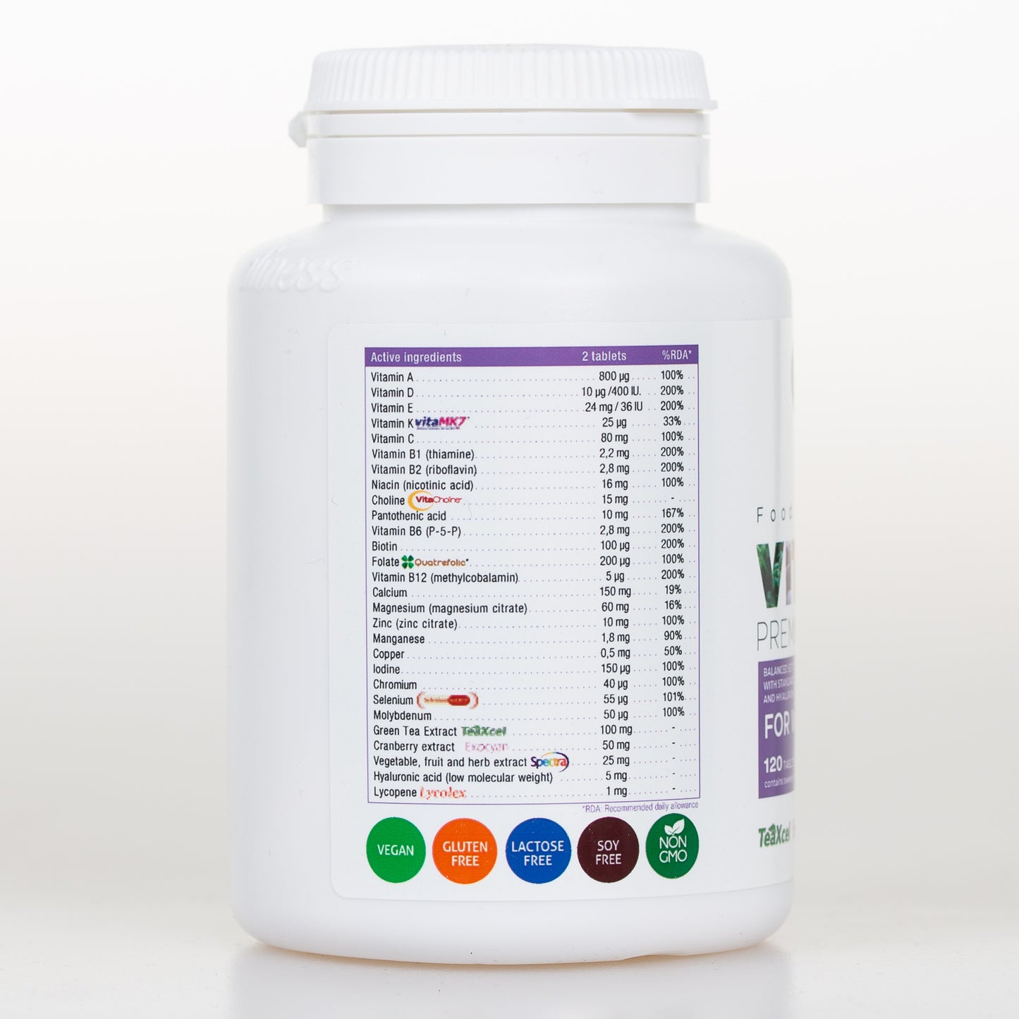Aliness Premium Vitamin Complex dla kobiet, 120 tabletek