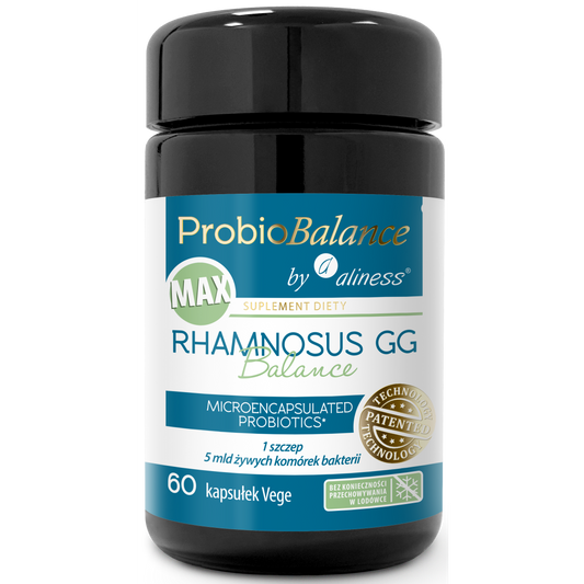 ProbioBALANCE, MAX Rhamnosus GG Balance, 60 vegan capsules
