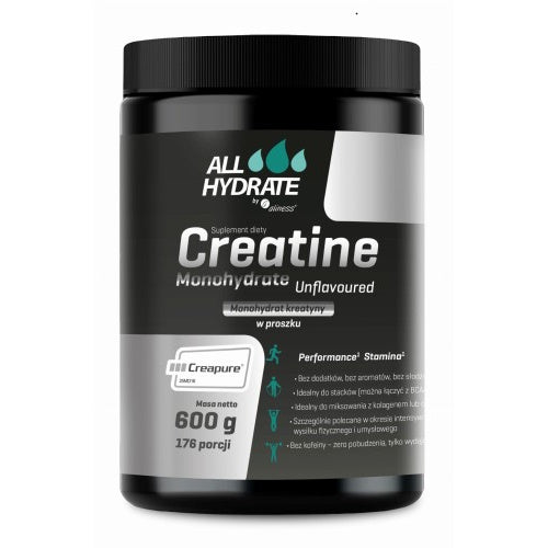 ALLHydrate, Creatine (Creapure®) 600g, unflavoured