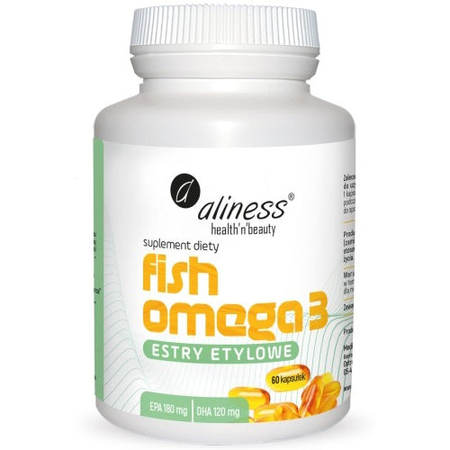 Fish Omega 3 Esters, 180mg EPA 120mg DHA, 60 capsules