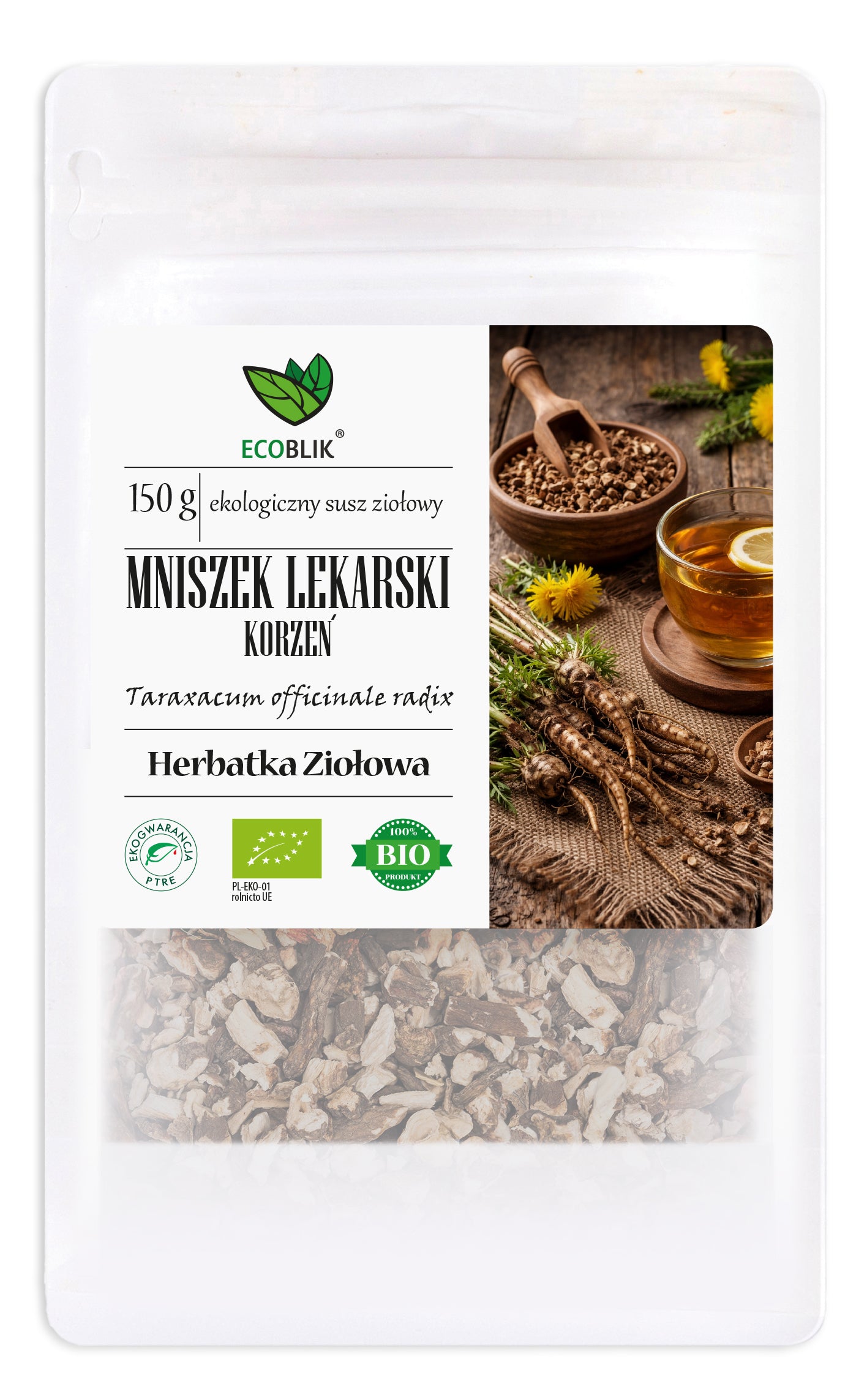 EcoBlik Organic Dandelion Root 150g