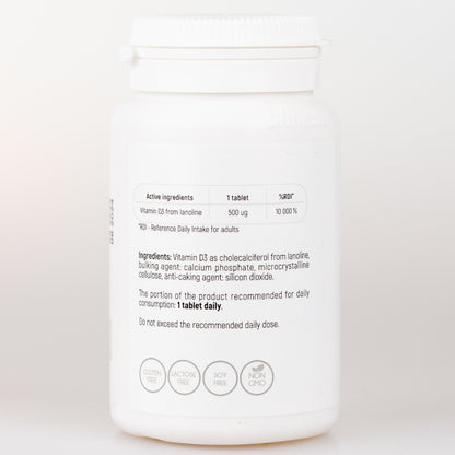 Max Strength Vitamin D3, 20000IU, 100 tablets