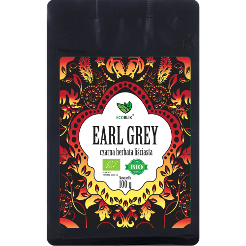 Organic Earl Grey, Black Loose Leaf Tea, 100g