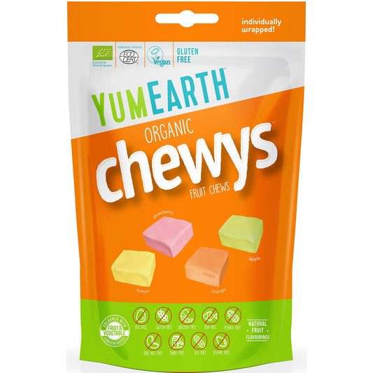 YumEarth Organic Sweets, 31 Fruit Chews, EKO soluble gums (Chewys), 142g
