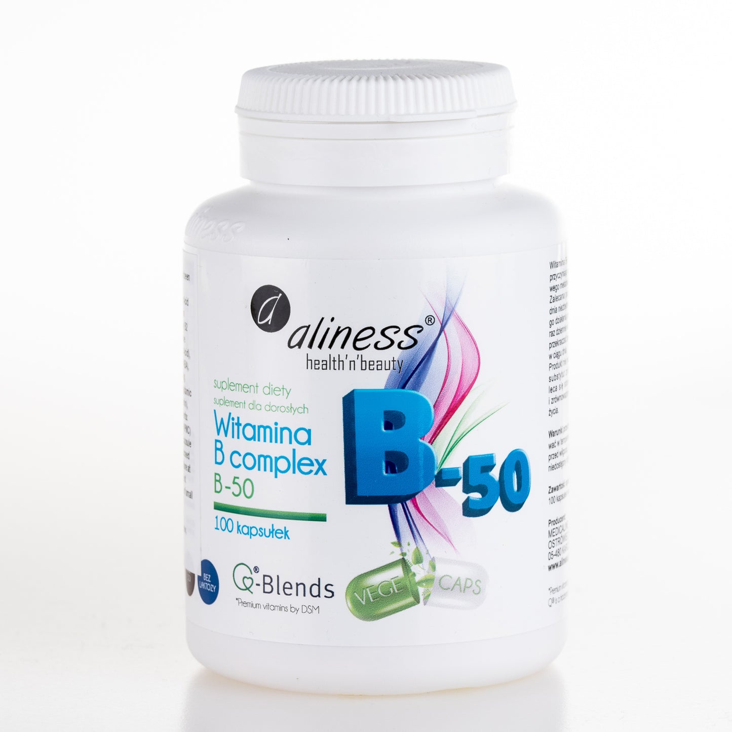 Aliness Witamina B complex B-50, 100 kapsułek