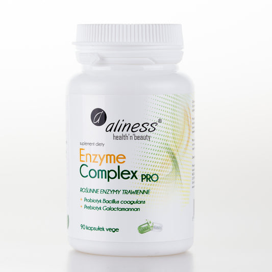 Aliness Enzymy trawienne Enzyme Complex PRO, 90 kapsułek vege