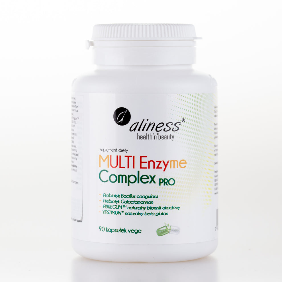 MULTI Enzyme Complex PRO Multi plant digestive enzymes Aliness.co.uk