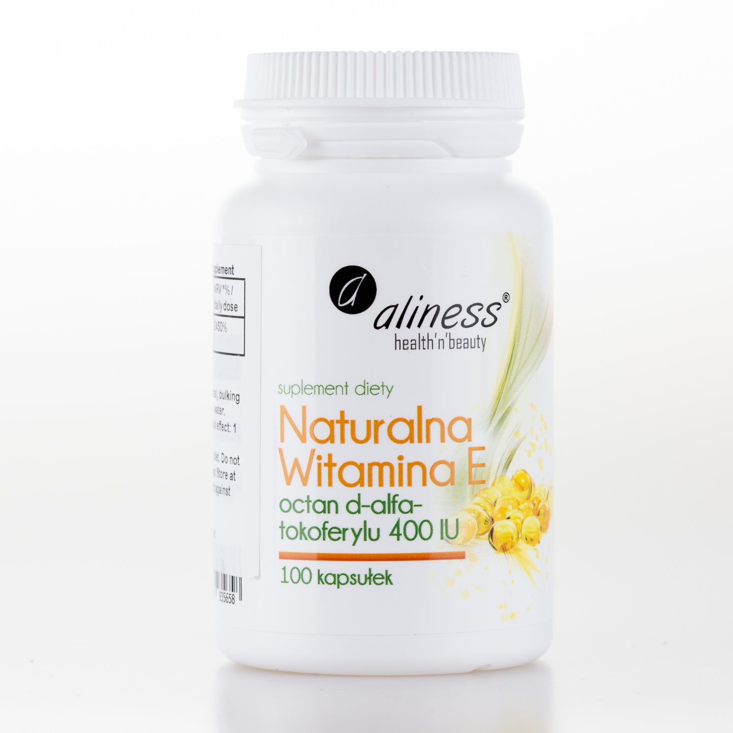 Natural Vitamin E, 400IU, 100 capsules, Tocopherols, Vitamin of Youth