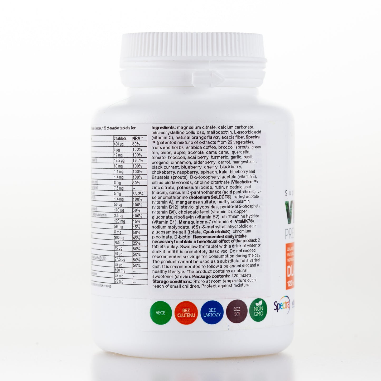Aliness Premium Vitamin Complex dla dzieci, 120 tabletek do ssania