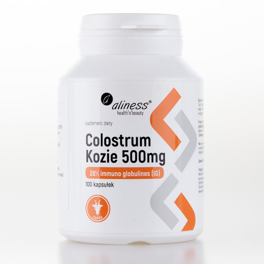 Goat Colostrum, 100 capsules, Capra Certified, 28% Immuno Globulines (IG)