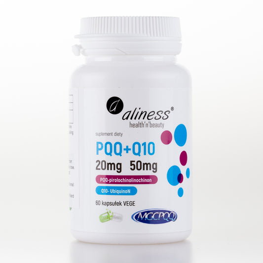 PQQ MGCPQQ® 20 mg + Q10 50 mg, 60 capsules