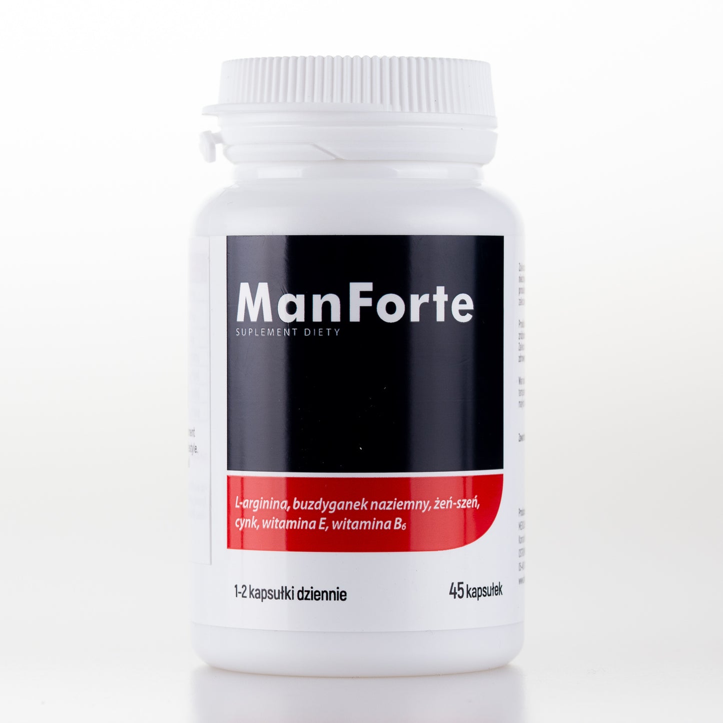 ManForte, sexual health and fertility supplement, 60 vegan capsules