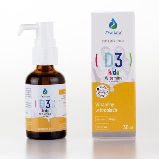 Avitale D3 KIDS, 30 ml (600 servings) vitamins in drops