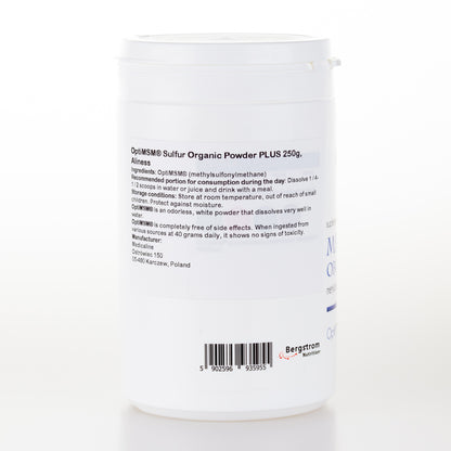 Aliness MSM Siarka Organiczna, proszek 250 g