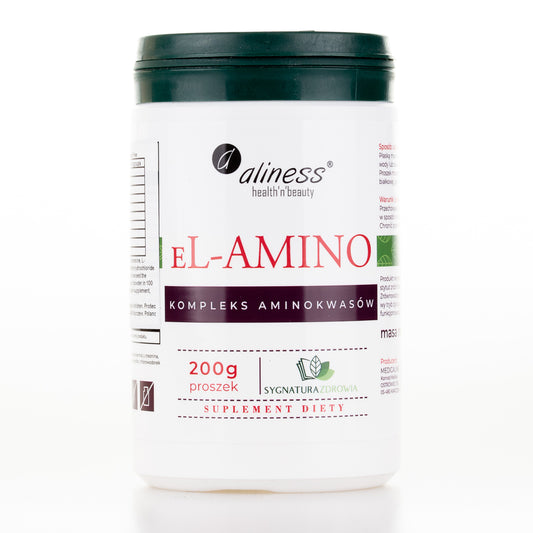 Aliness eL-AMINO Kompleks aminokwasów, proszek 200 g