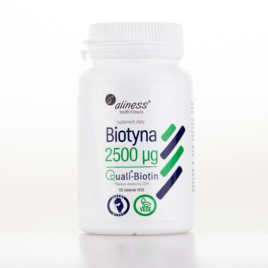 Aliness Biotyna QualiBiotin®, 120 tabletek