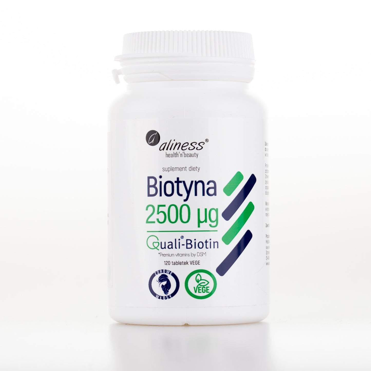 Biotin, 120 vegan capsules, QualiBiotin®