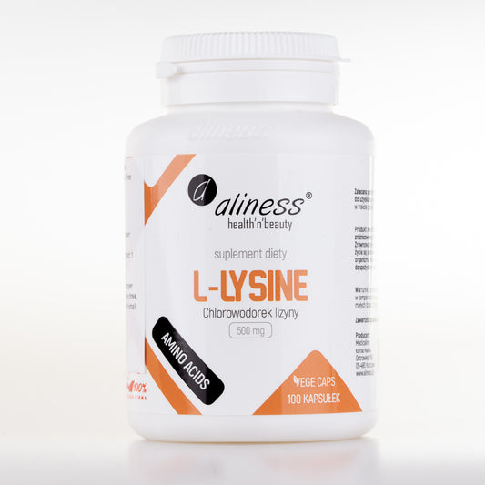 L-Lysine (hydrochloride), 100 vegan capsules