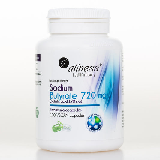 100 capsules of Sodium Butyrate Supplement