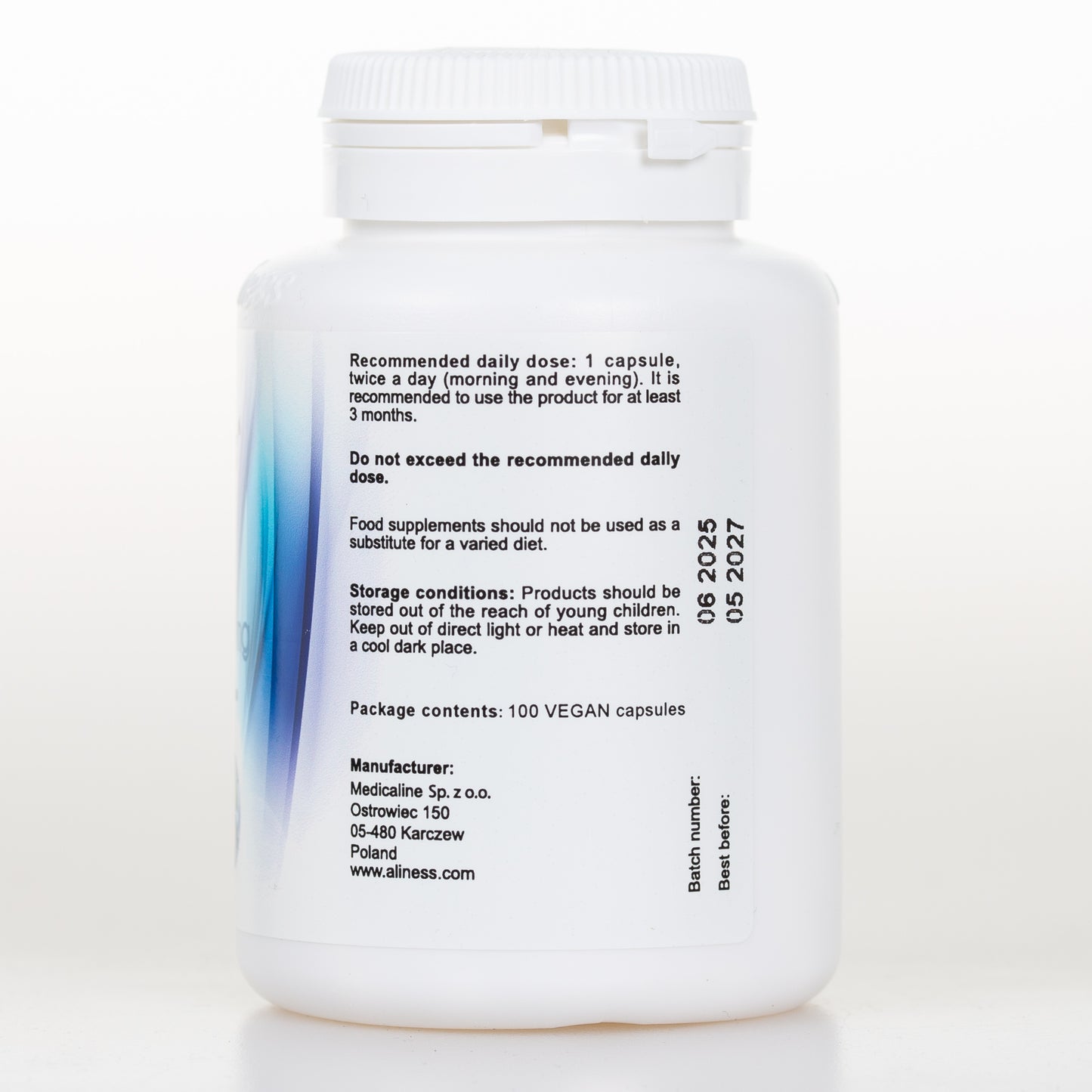 100 capsules of Sodium Butyrate Supplement