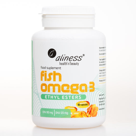 Fish Omega 3 Esters, 180mg EPA 120mg DHA, 60 capsules