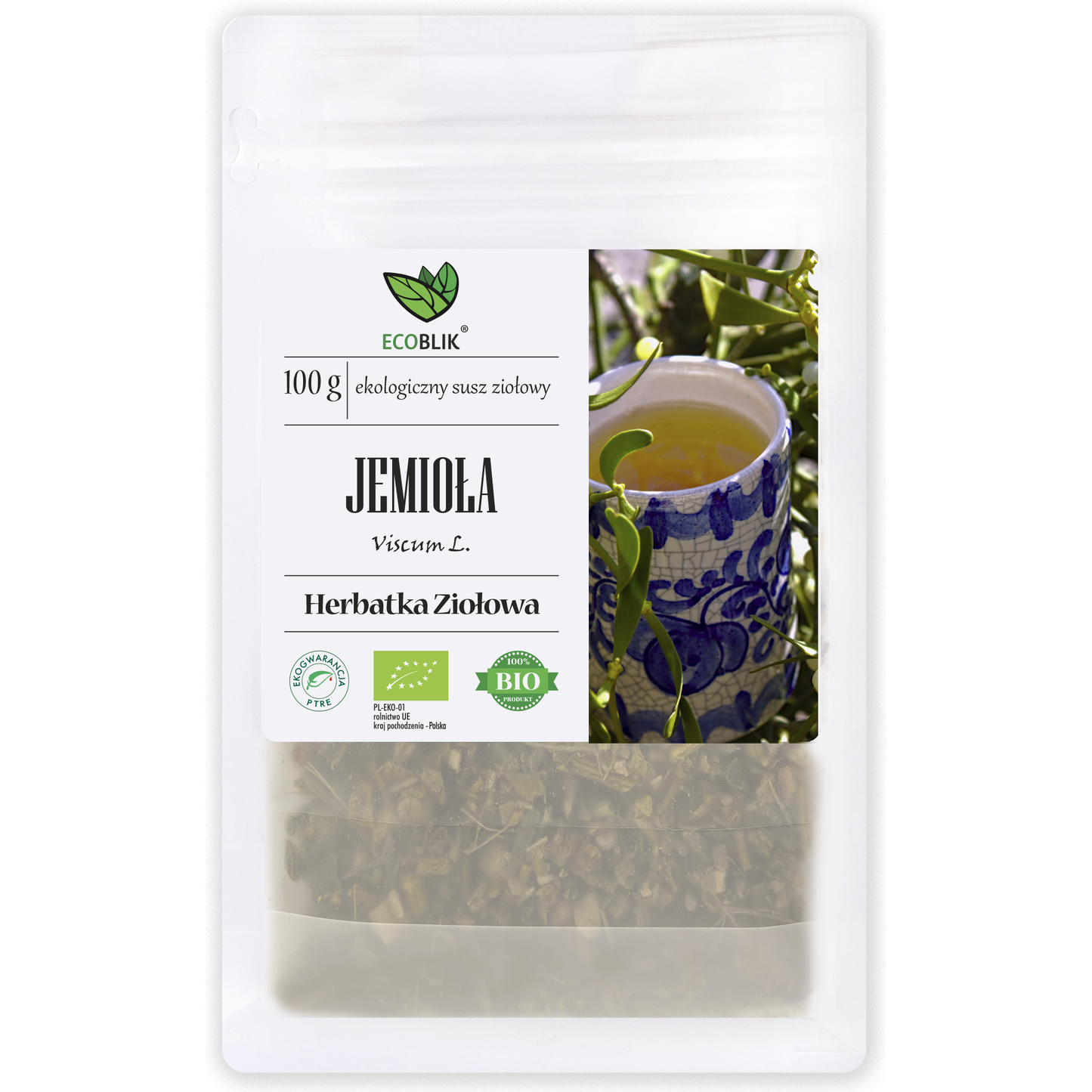 EcoBlik Organic Mistletoe Herb, 100g