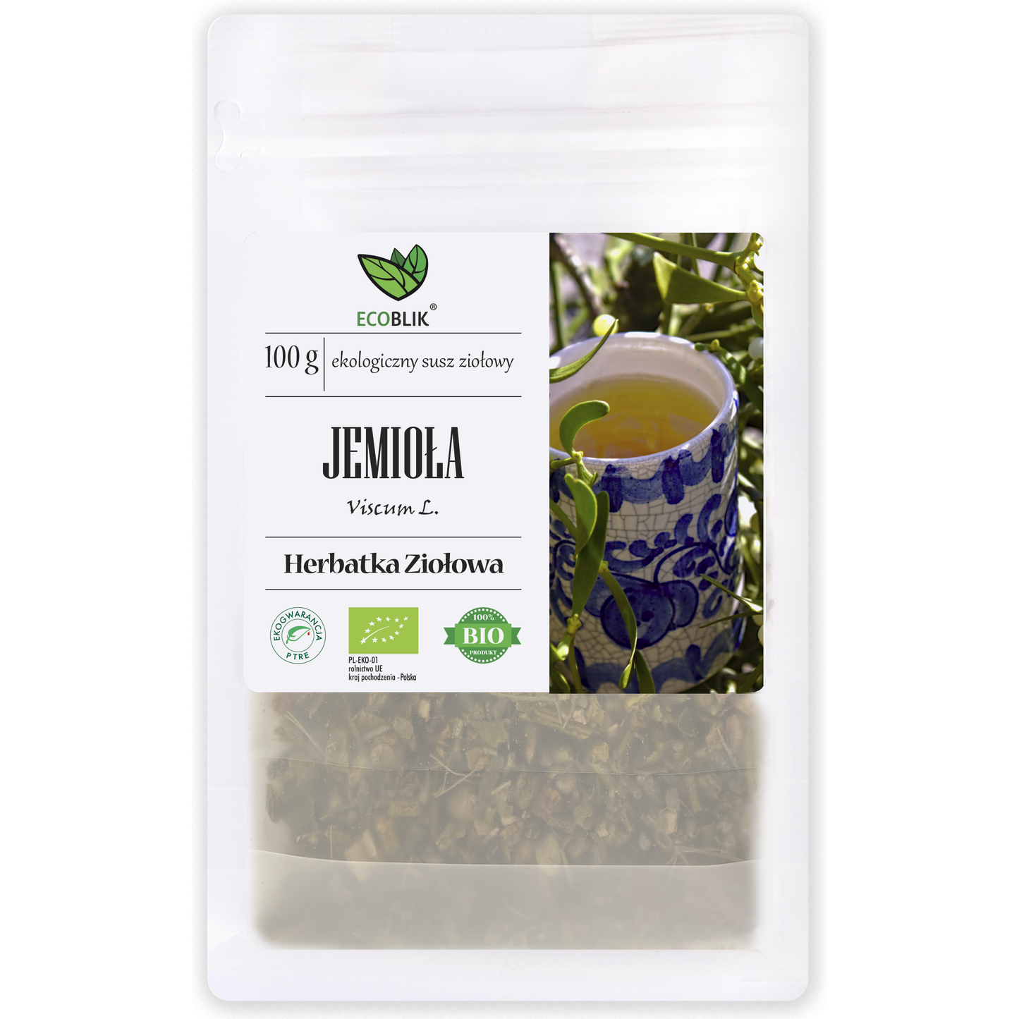 EcoBlik Ekologiczne Ziele Jemioły, 100g