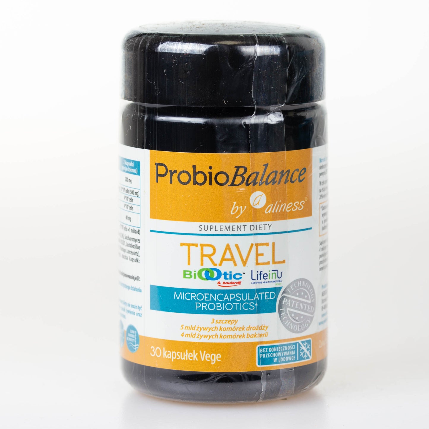 Probiotyki ProbioBalance Travel, 30 wegańskich kapsułek