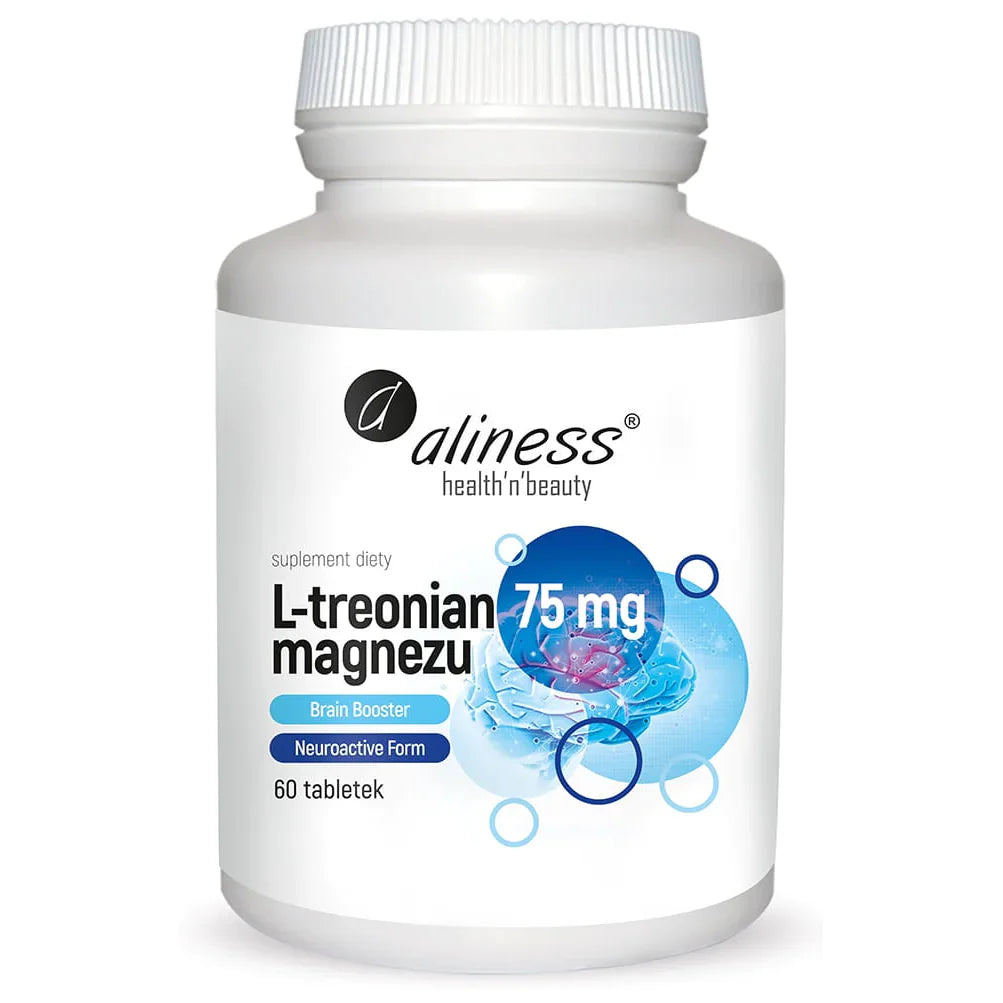 Magnesium L-Threonate ® 75 mg, 60 tabs