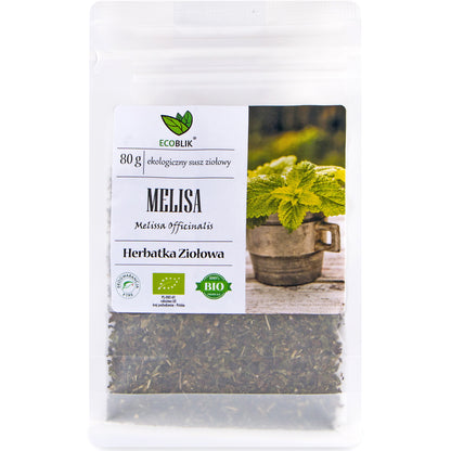 EcoBlik Ekologiczna Melisa, 80g