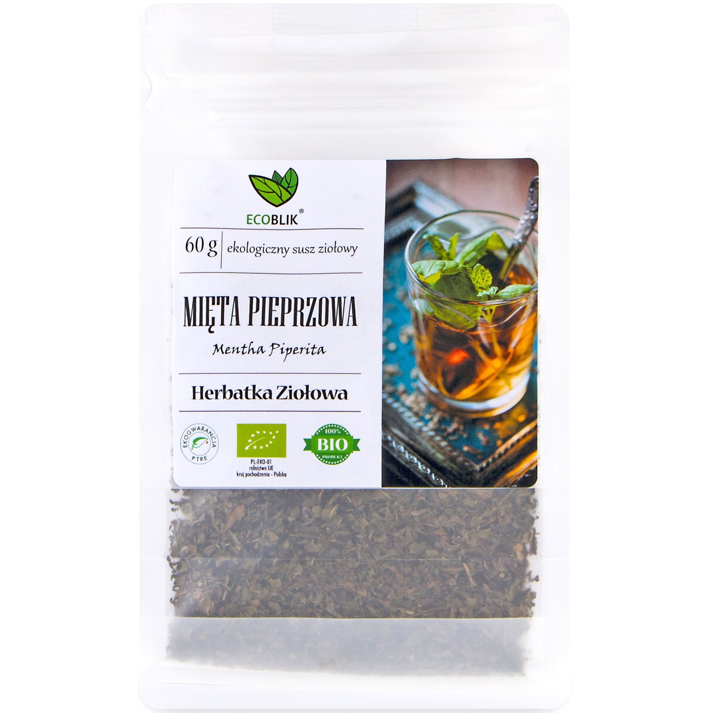 EcoBlik Organic Peppermint, 60g