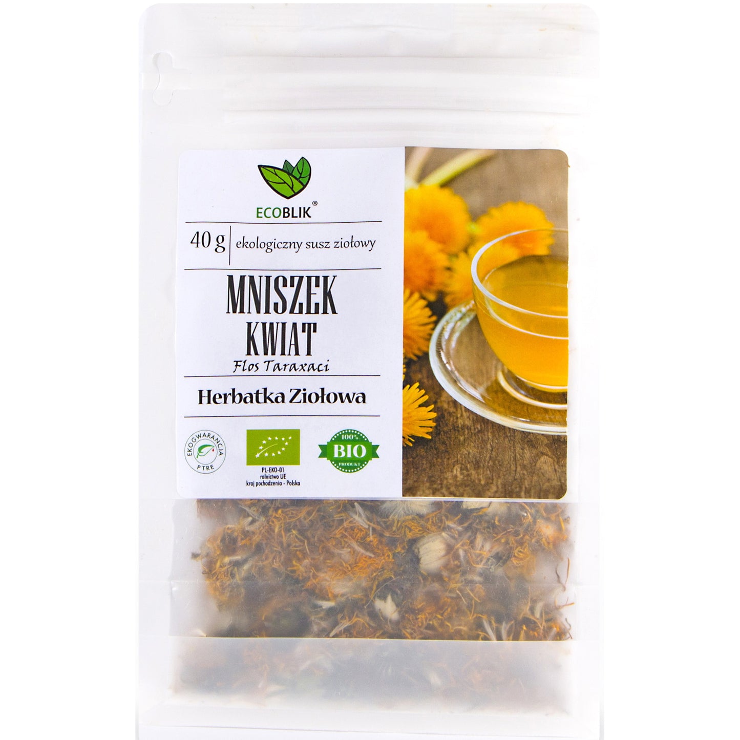 EcoBlik  Mniszek kwiat, 40g