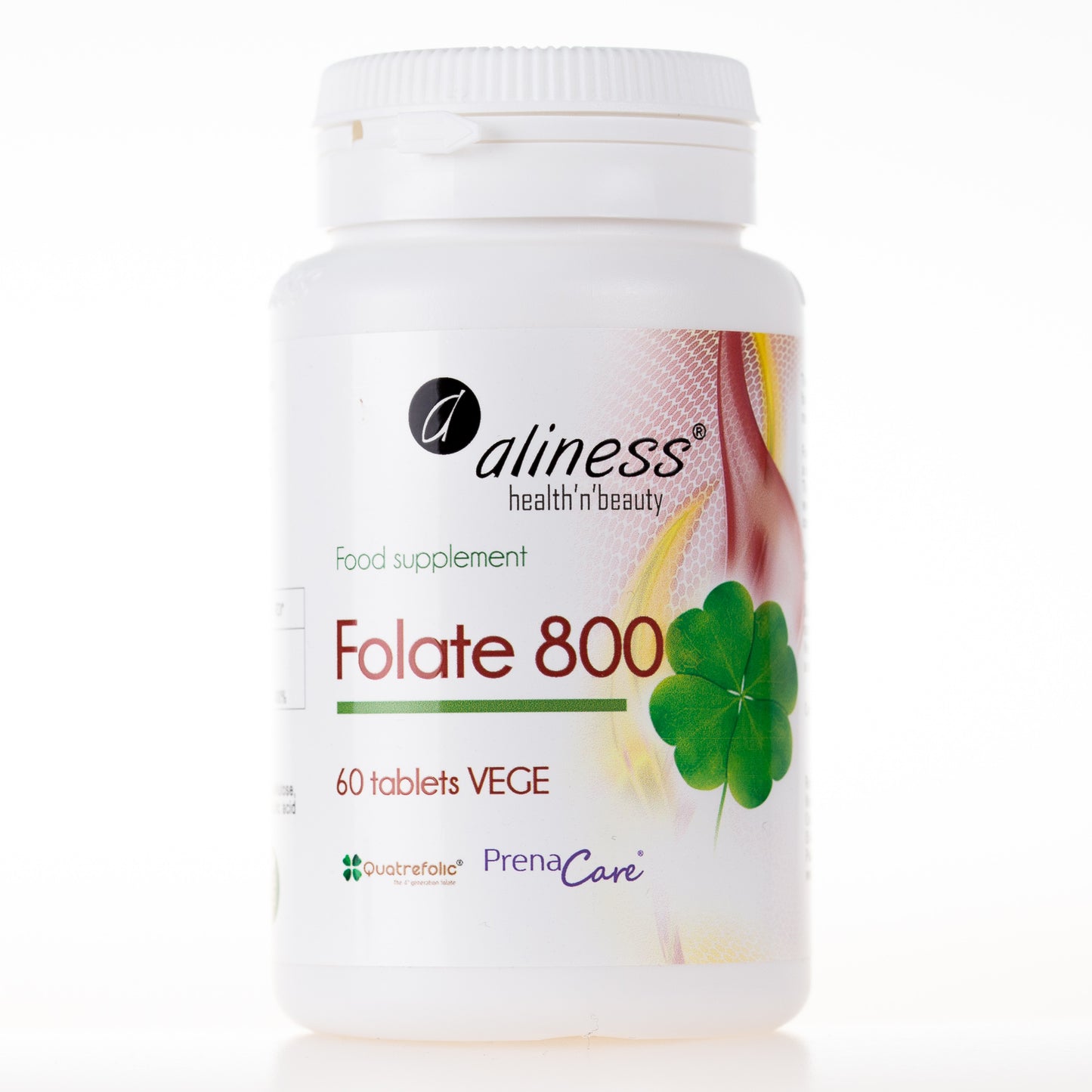 Aliness Folian dla kobiet w ciąży, 60 wegańskich tabletek