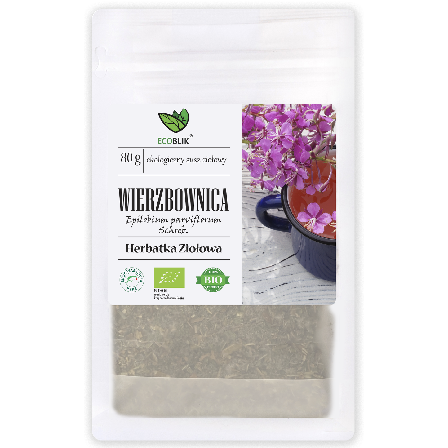 EcoBlik Organic Wierzba drobnokwiatowa, 80g