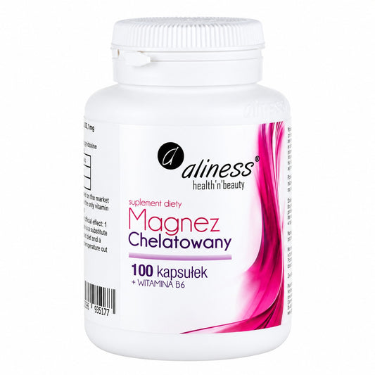 Aliness Magnez Chelatowany z Witaminą B6
