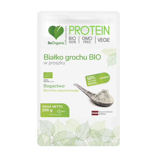 BeOrganic Pea Protein Powder, 200g