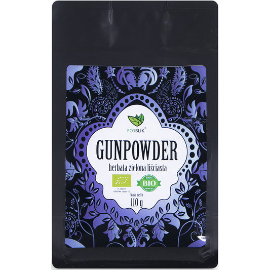 Organic Loose Leaf Green Tea, Gunpowder, 110g