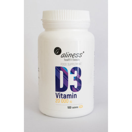 Max Strength Vitamin D3, 20000IU, 100 tablets