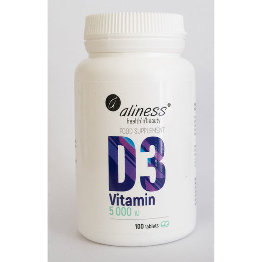 Max Strength Vitamin D3 5000IU, 100 tablets