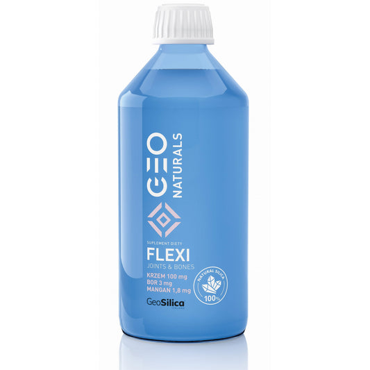 GeoNaturals Silica Flexi - Krzem + Mangan + Bor, 500 ml