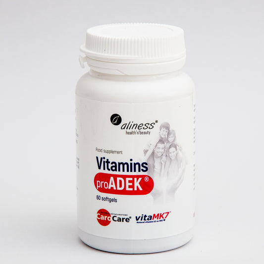 Pro ADEK®, vitamins A, D, E, K, fat soluble vitamins, 60 capsules