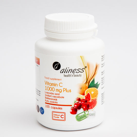 Vitamin C with Rutin and Acerola, 100 vegan capsules