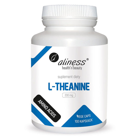 L-Theanine 200mg, 100 vegan capsules