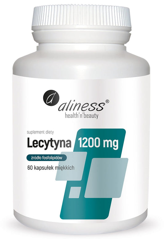 Aliness Lecytyna 1200mg, 60 kapsułek