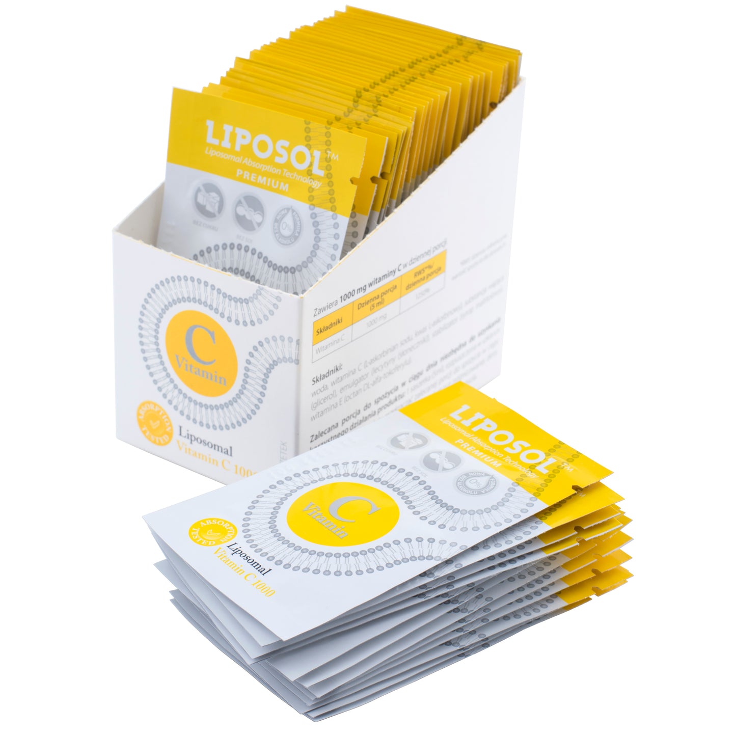 40 sachets of Liposomal Vitamin C 1000mg, Liposol