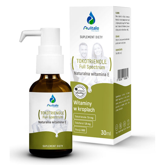 Avitale liquid Full Spectrum Tocotrienols, Vitamin E, 30ml in drops