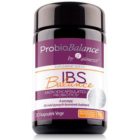 ProbioBalance IBS Balance probiotyki z prebiotykiem, 30 kapsułek wegańskich