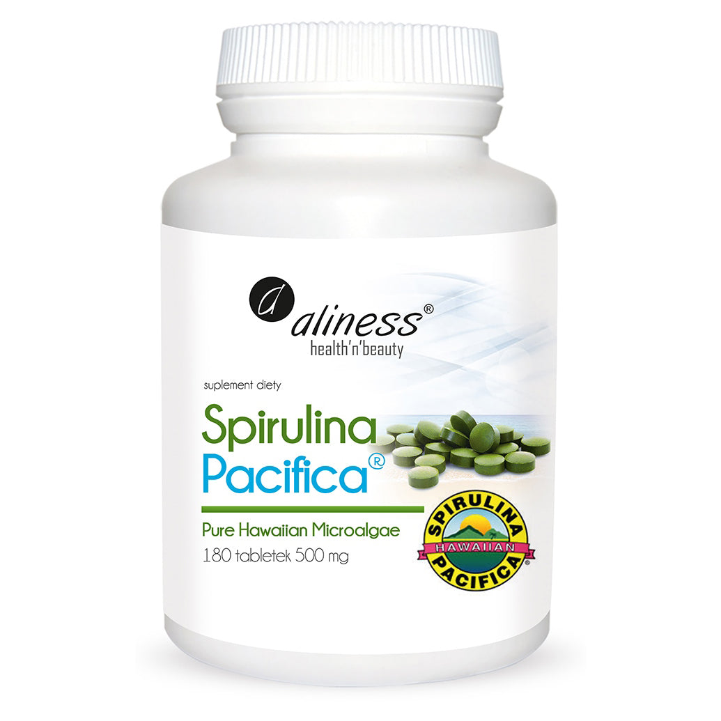 Spirulina Pacifica Hawaii 180 pills. Antioxidant, immune boost