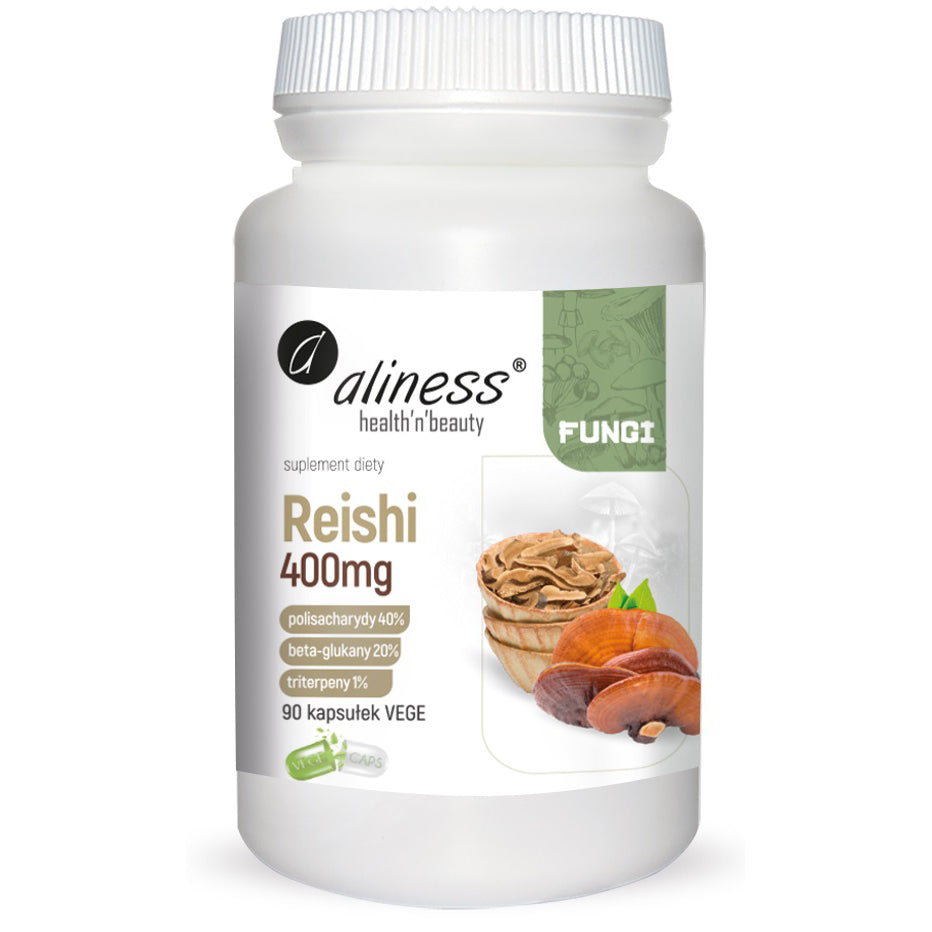 3 Months Supply of Reishi Mushroom Supplement, 90 vegan capsules, anti Candida supplement, anti thrush benefits